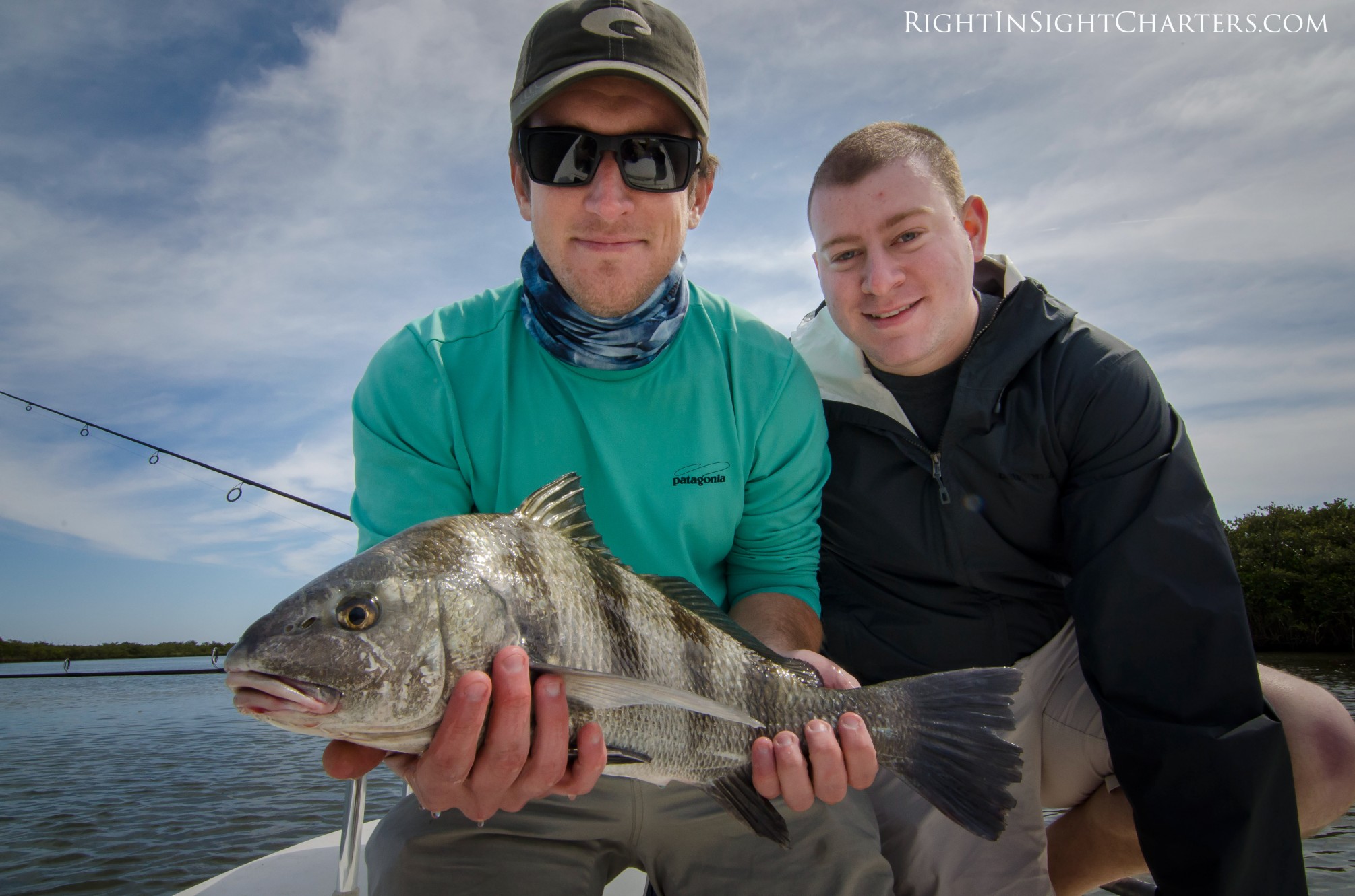 blackdrum-mosquito lagoon fly fishing- new Smyrna beach fishing tours- Daytona beach fishing charters-sight fishing charters-kids fishing charters-