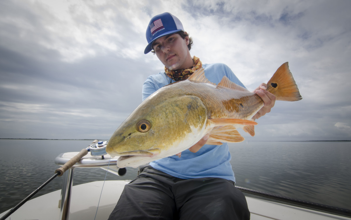 Mosquito Lagoon Fly Fishing Guide for redfish, trout, and drum